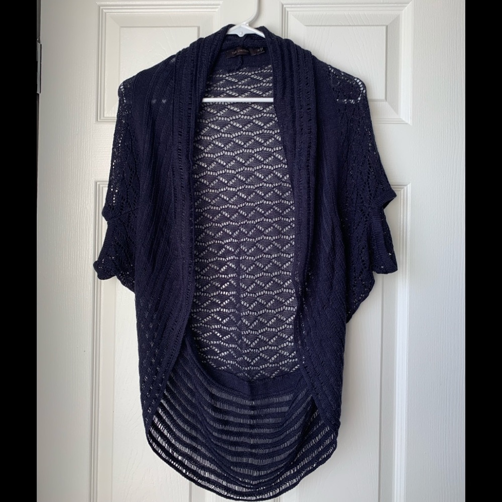 The Limited knit shawl sweater